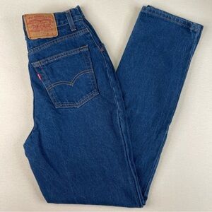 Levi's Vintage 80s Mom High Rise Jeans Size 26 Actual Waist 18505 Made in USA